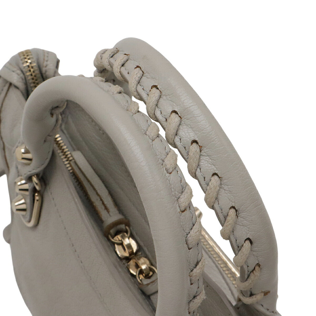 Balenciaga Classic Mini City Leather Handbag