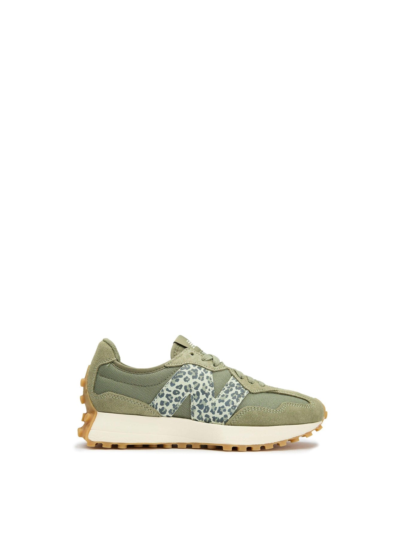 New Balance 327 Suede Trainers Green