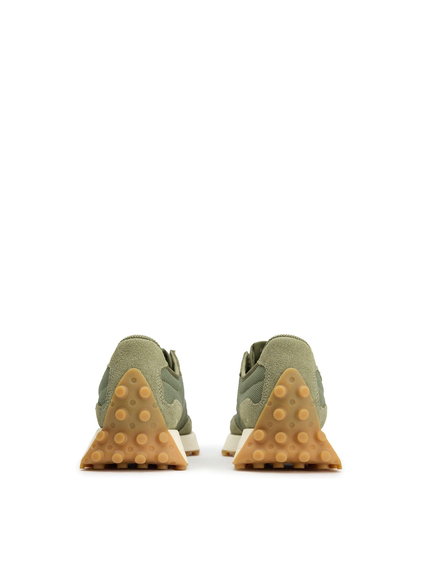 New Balance 327 Suede Trainers Green