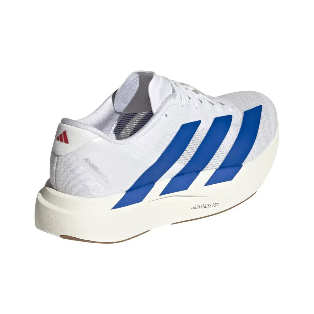 adidas ADIZERO EVO SL - CLOUD WHITE / ROYAL BLUE / PURE RUBY