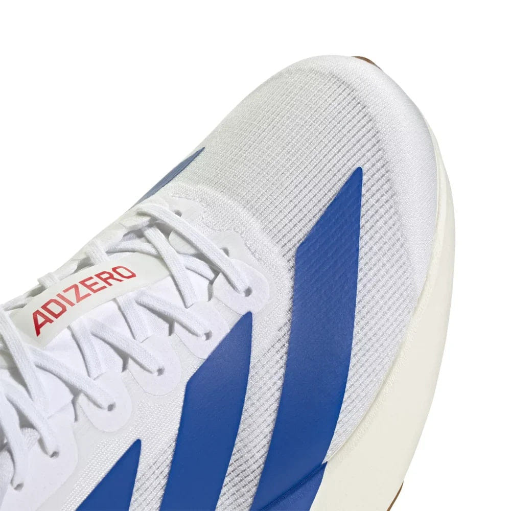 adidas ADIZERO EVO SL - CLOUD WHITE / ROYAL BLUE / PURE RUBY