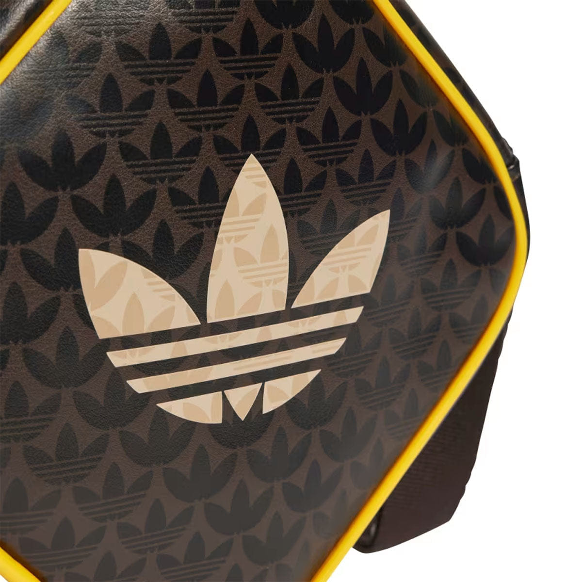 adidas Monogram Diamond Shaped Bag Dark Brown