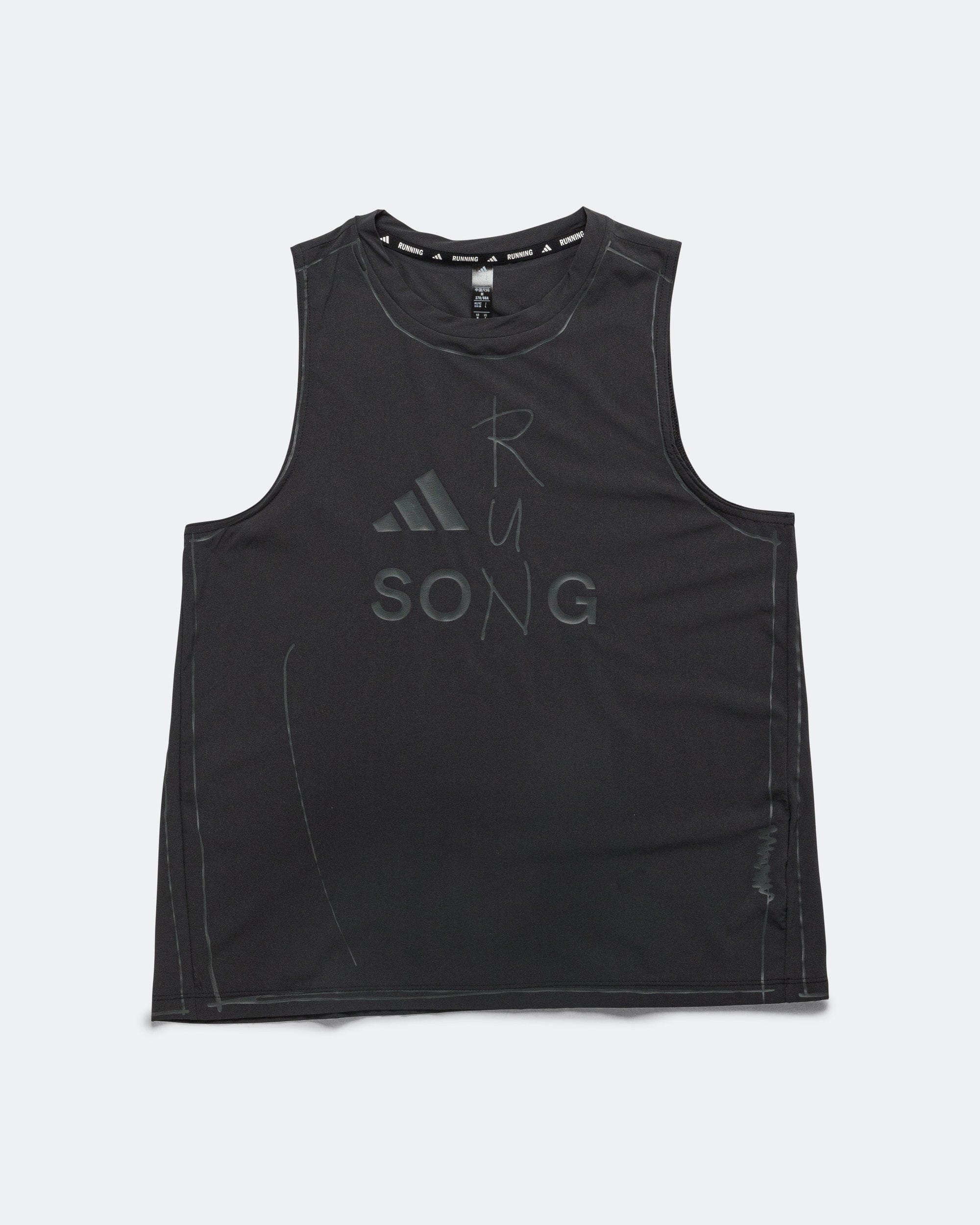 adidas Womens Running Tank x SFTM - Black