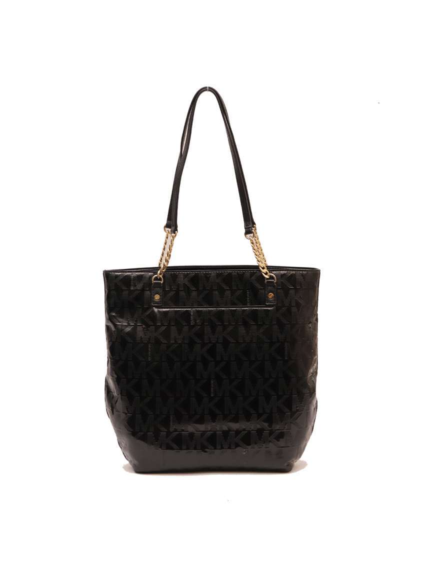 Michael Kors Black Monogram Tote