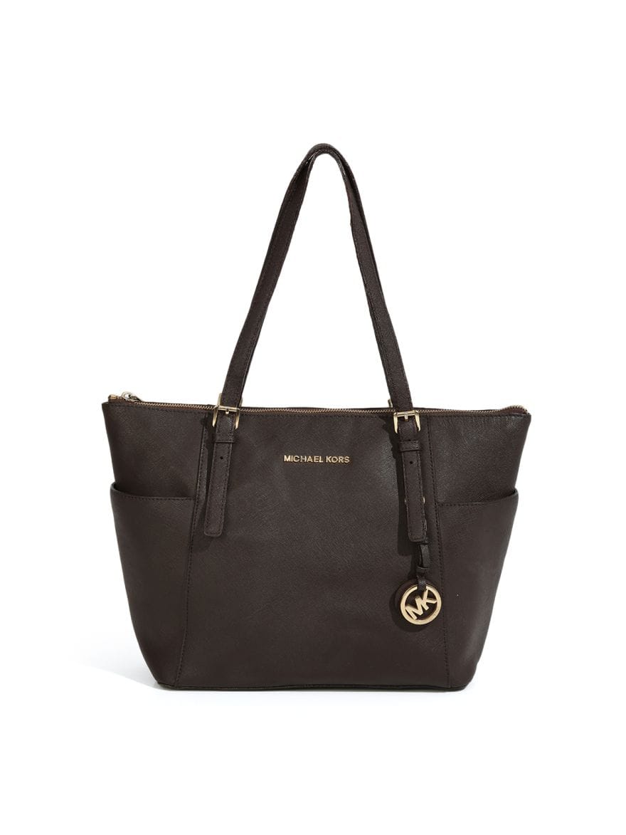 Michael Kors Brown Jet - Set Tote Small Size