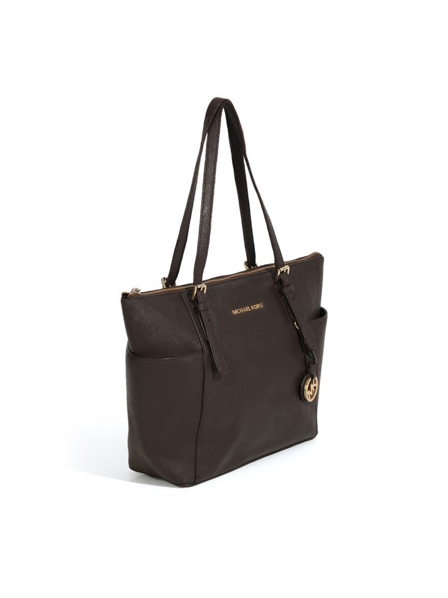 Michael Kors Brown Jet - Set Tote Small Size