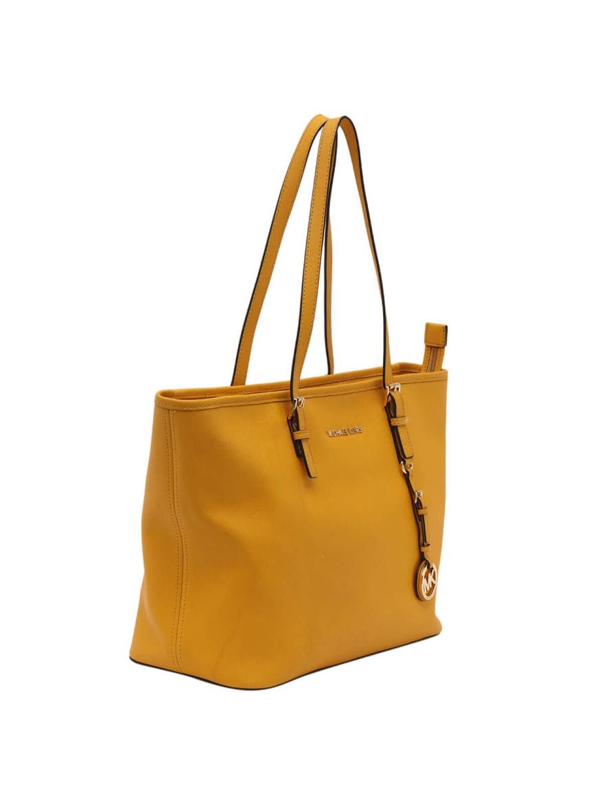 Michael Kors Yellow Jet Set Tote Bag