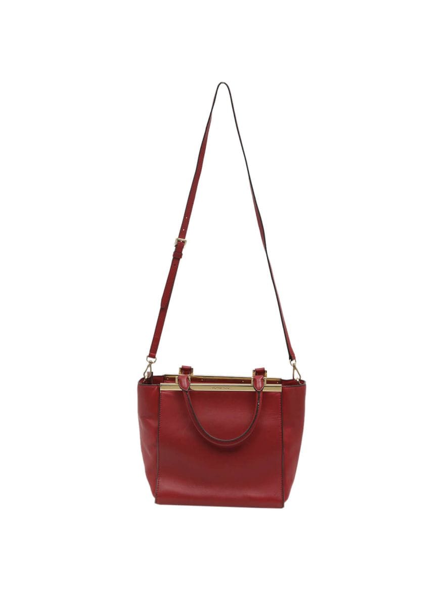 Michael Kors Lana Red Tote Bag