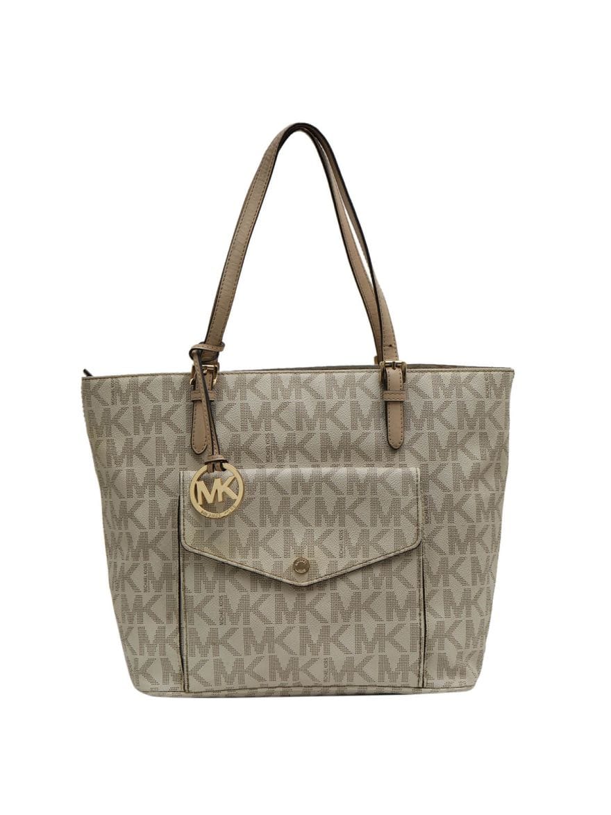 Michael Kors MK Jet Set Large Pocket Tote Bag