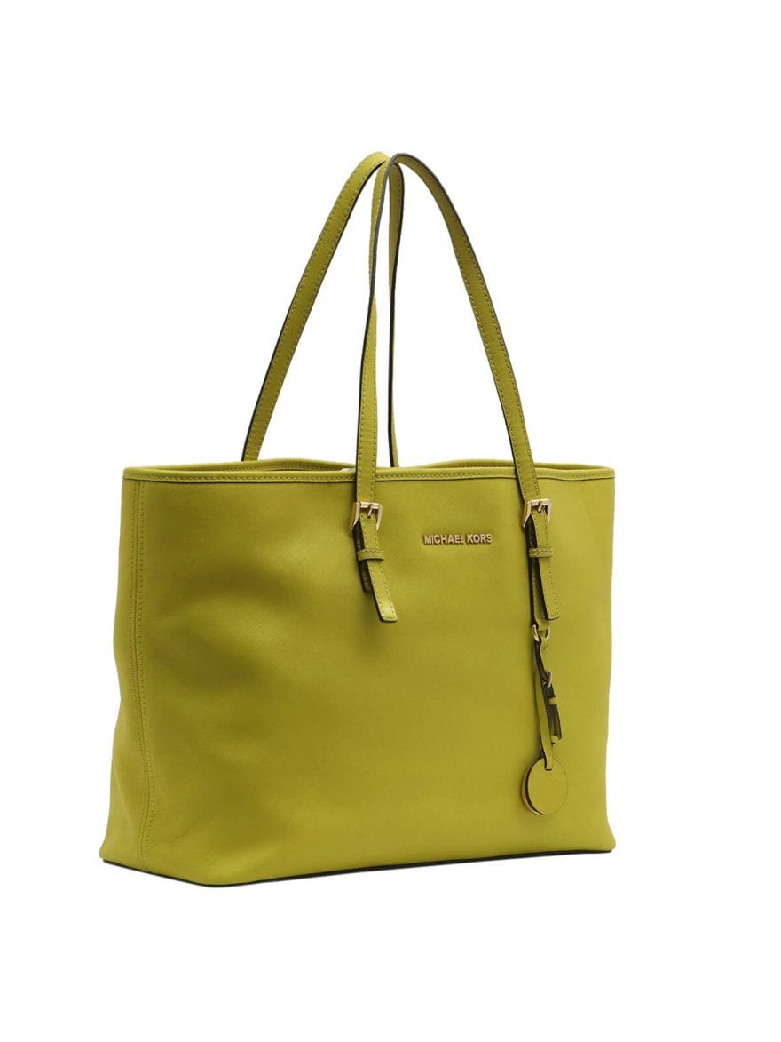 Michael Kors jet set tote bag in green
