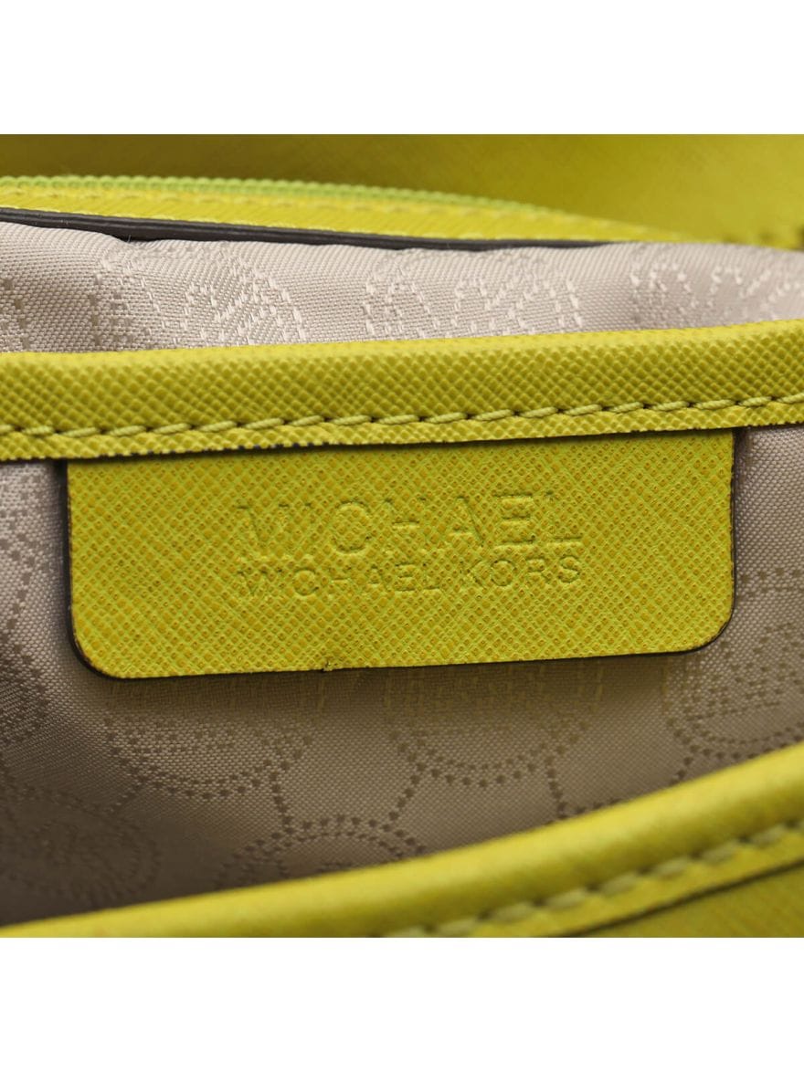 Michael Kors jet set tote bag in green