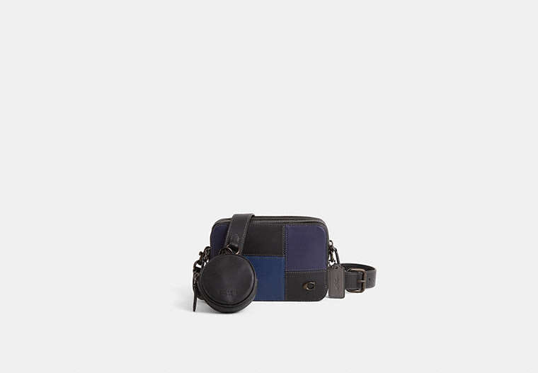Coach Restored Charter Crossbody Bag 19 With Patchwork