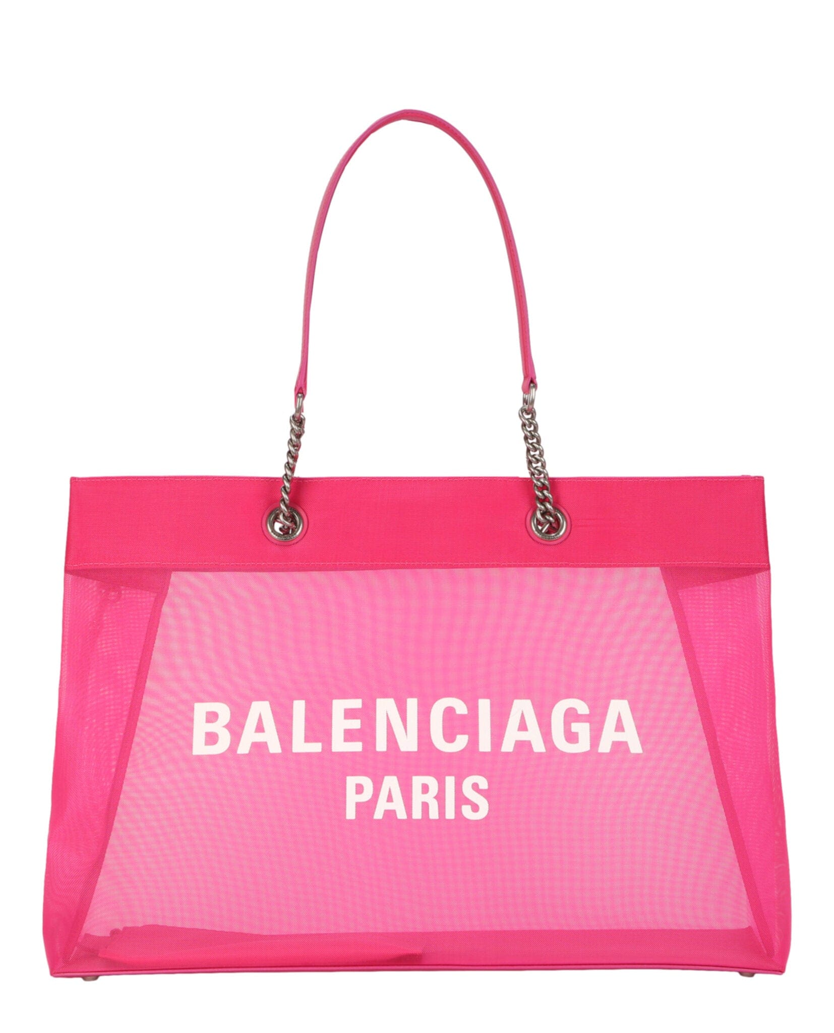 Balenciaga Womens Large Duty Free Mesh Tote