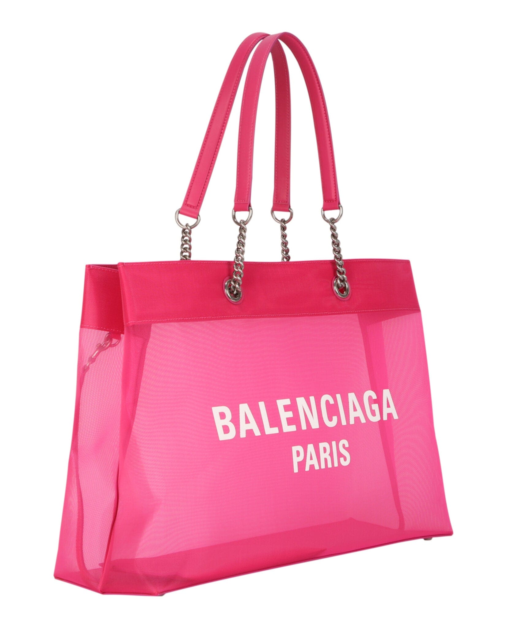 Balenciaga Womens Large Duty Free Mesh Tote