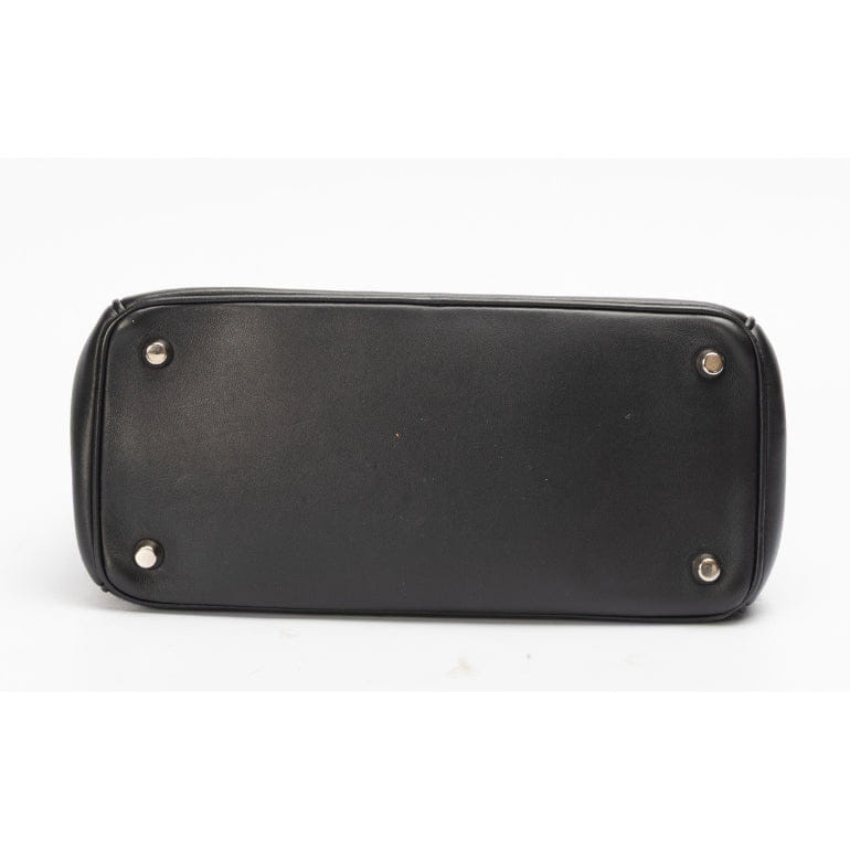 Dior Black Leather Medium Be Dior Flap Bag