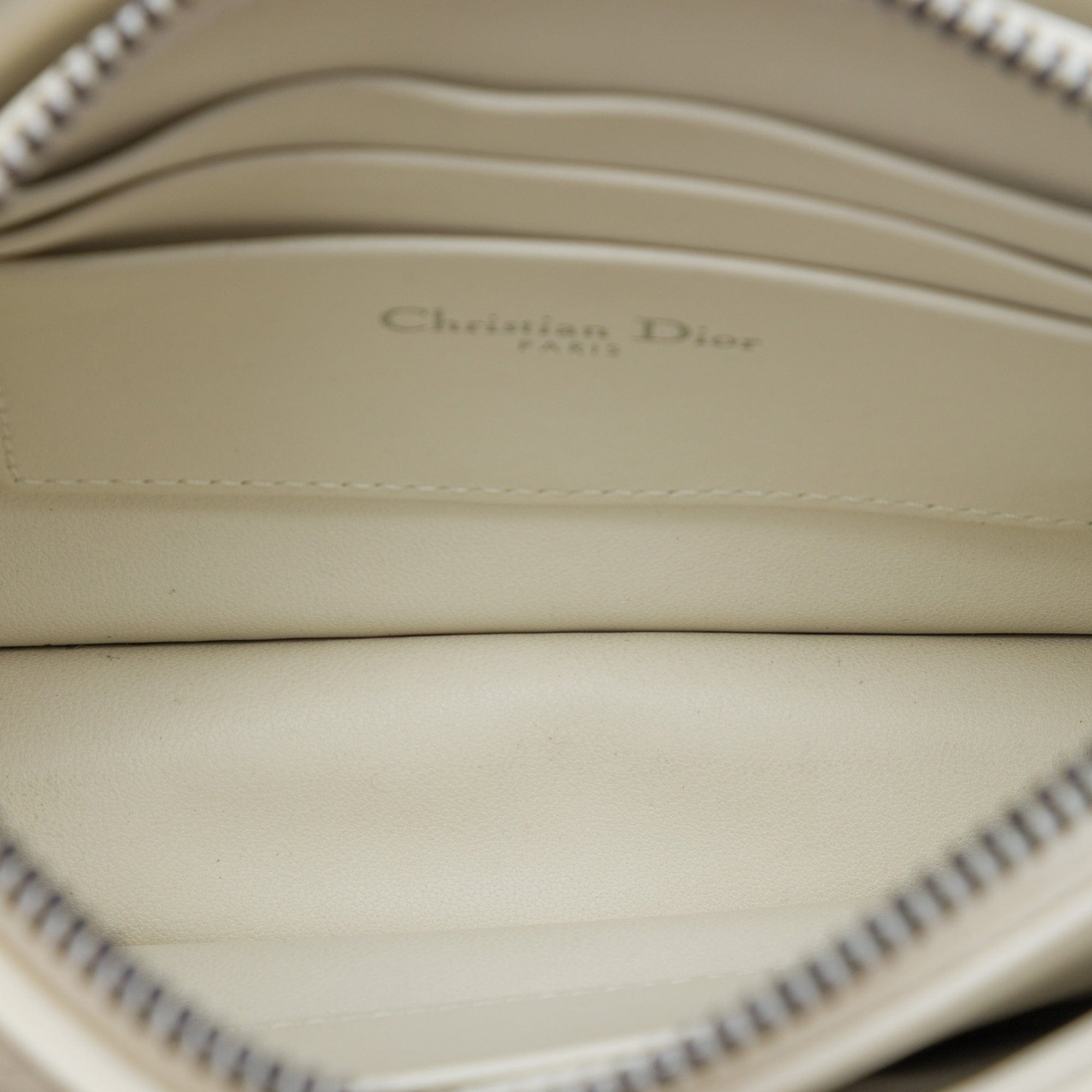 Dior Macrocannage Diamond Calfskin Caro Every Dior Pouch