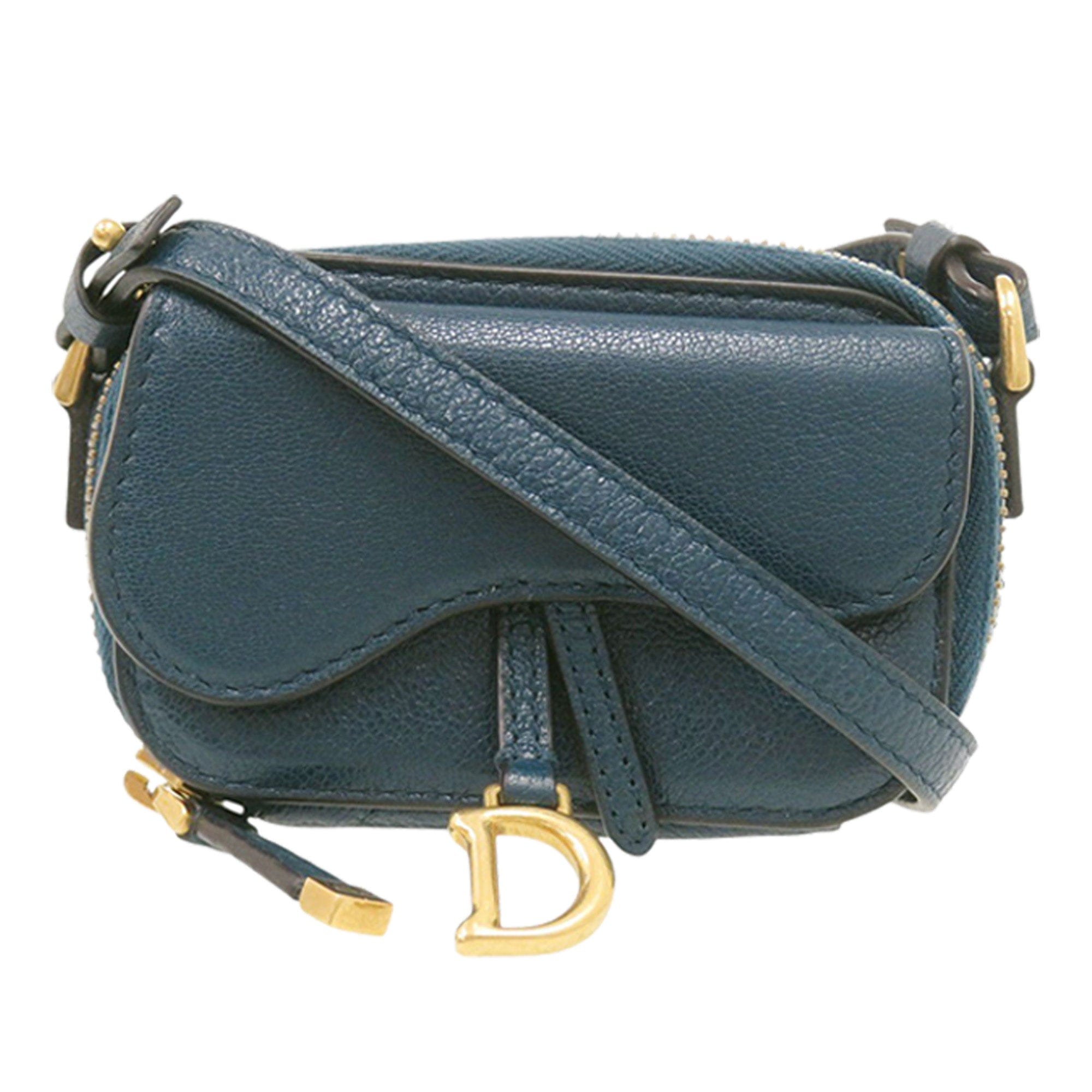 Dior Mini Goatskin Saddle Pouch