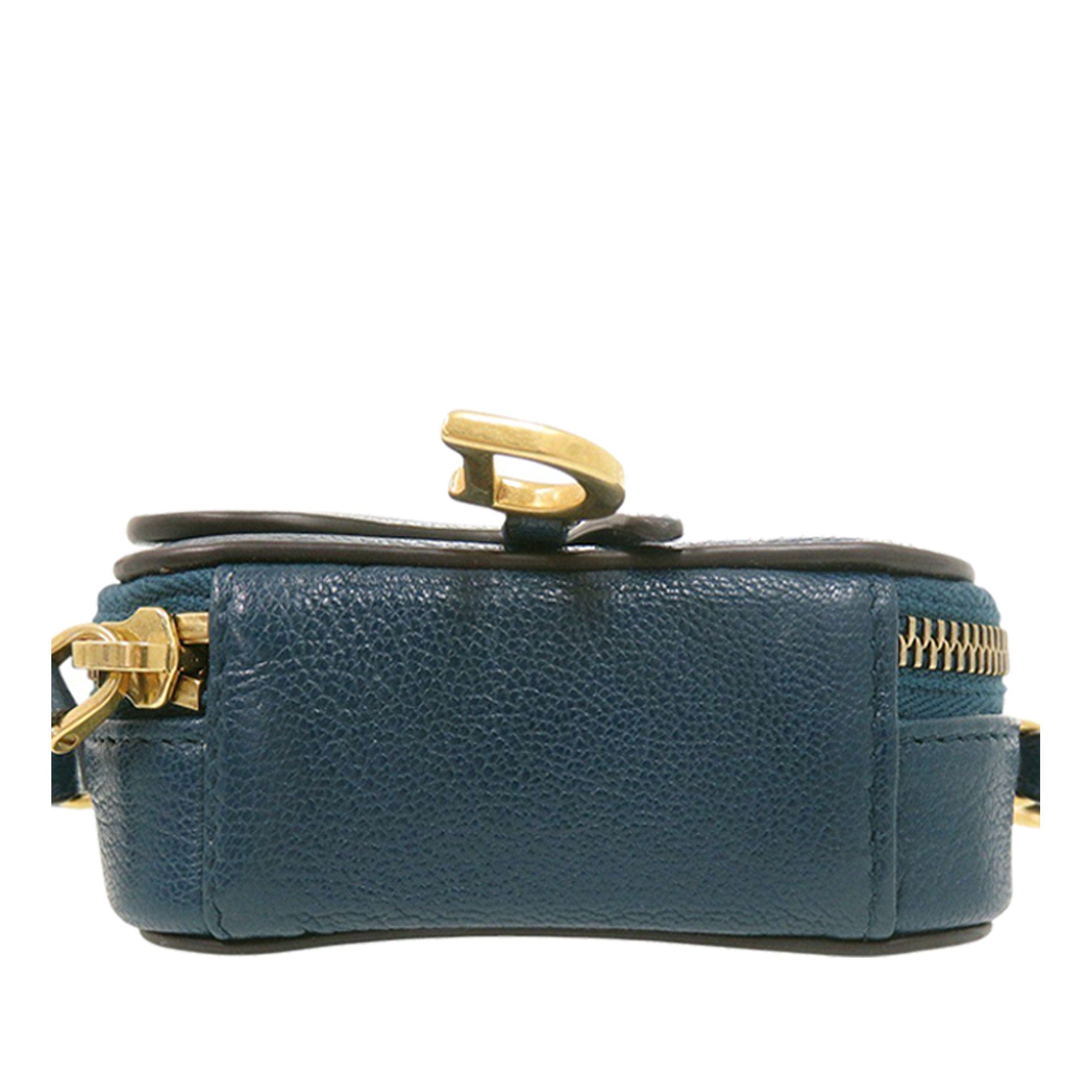 Dior Mini Goatskin Saddle Pouch