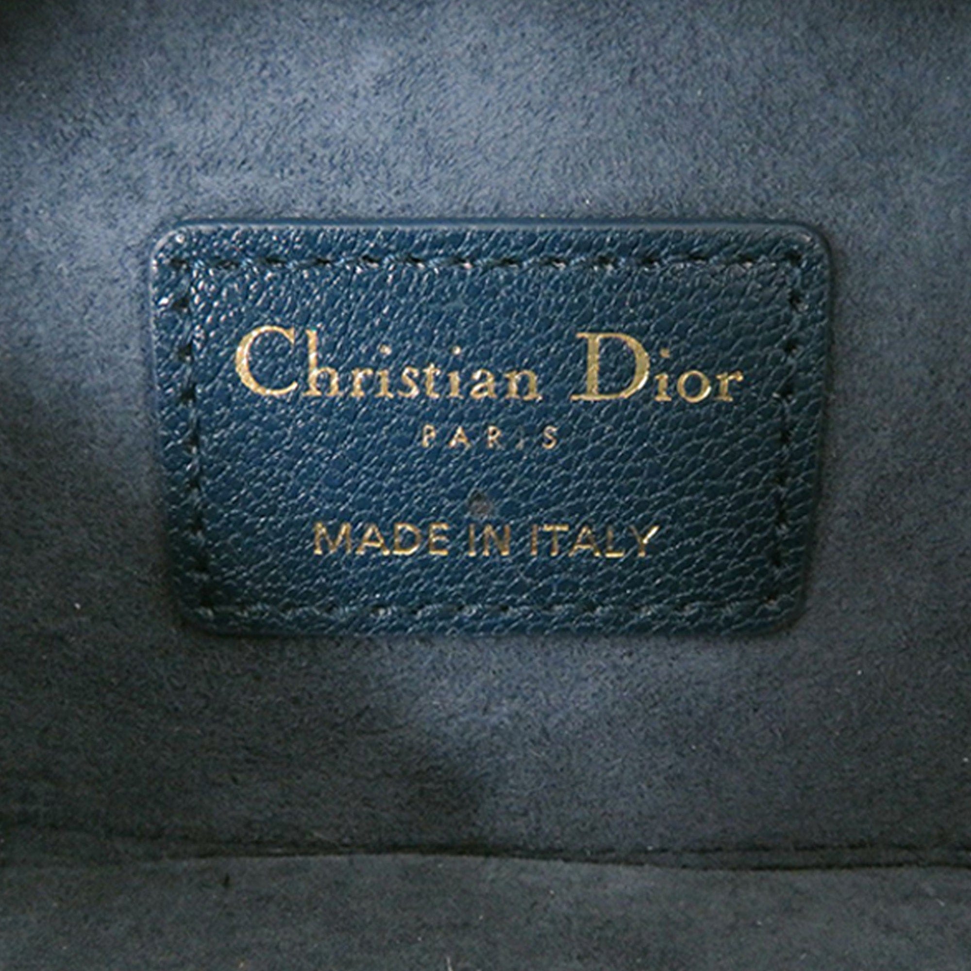 Dior Mini Goatskin Saddle Pouch