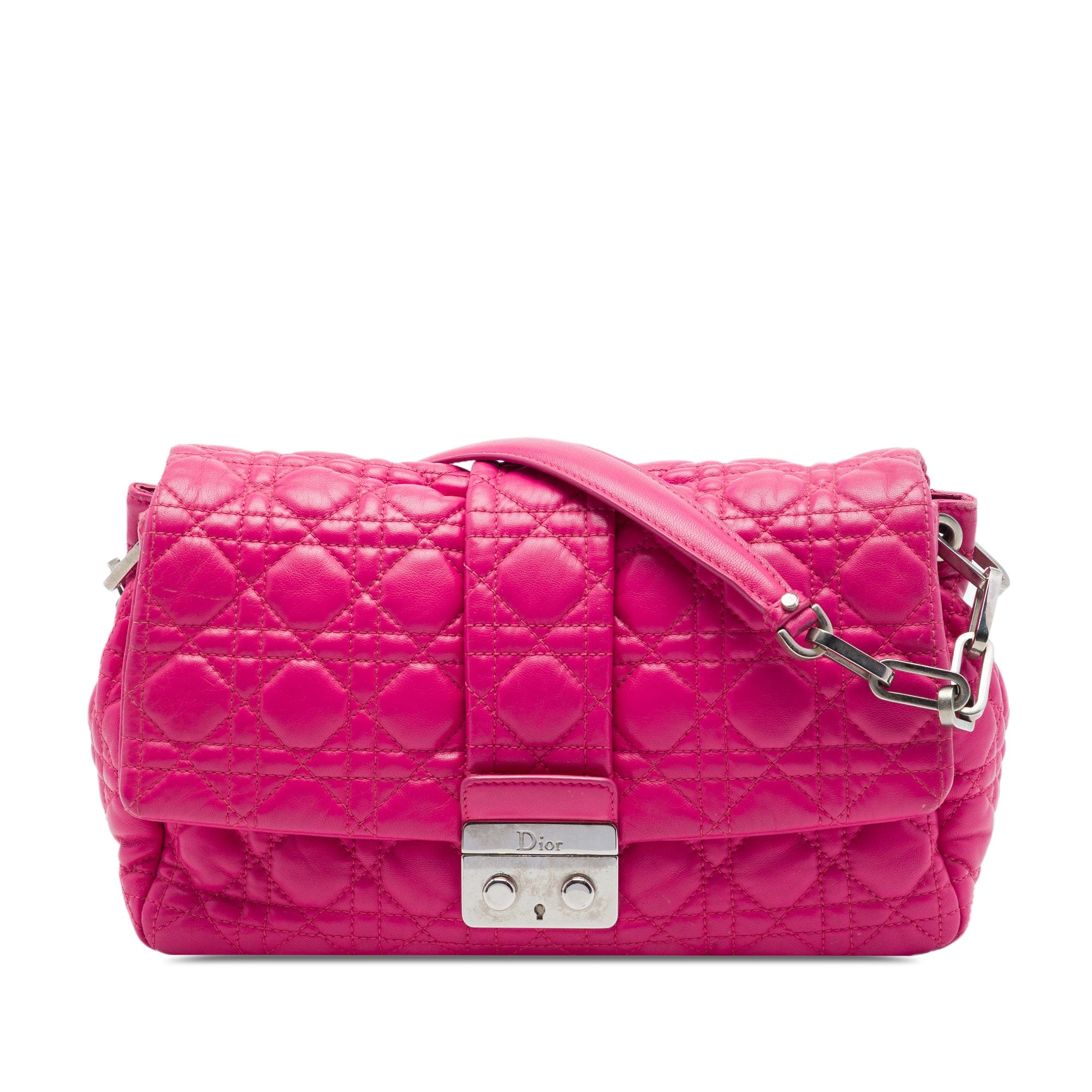 Dior Lambskin Cannage New Lock Flap
