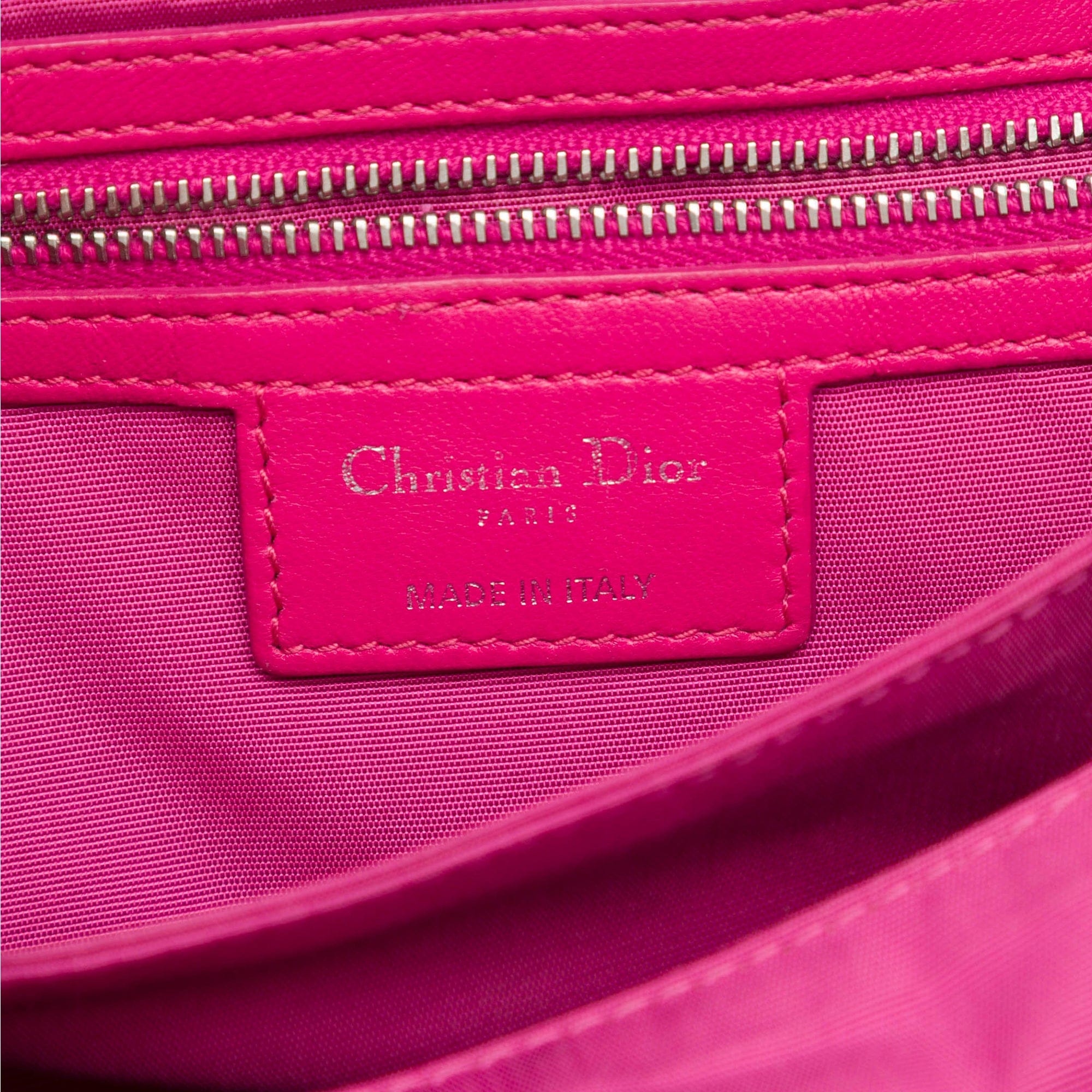 Dior Lambskin Cannage New Lock Flap