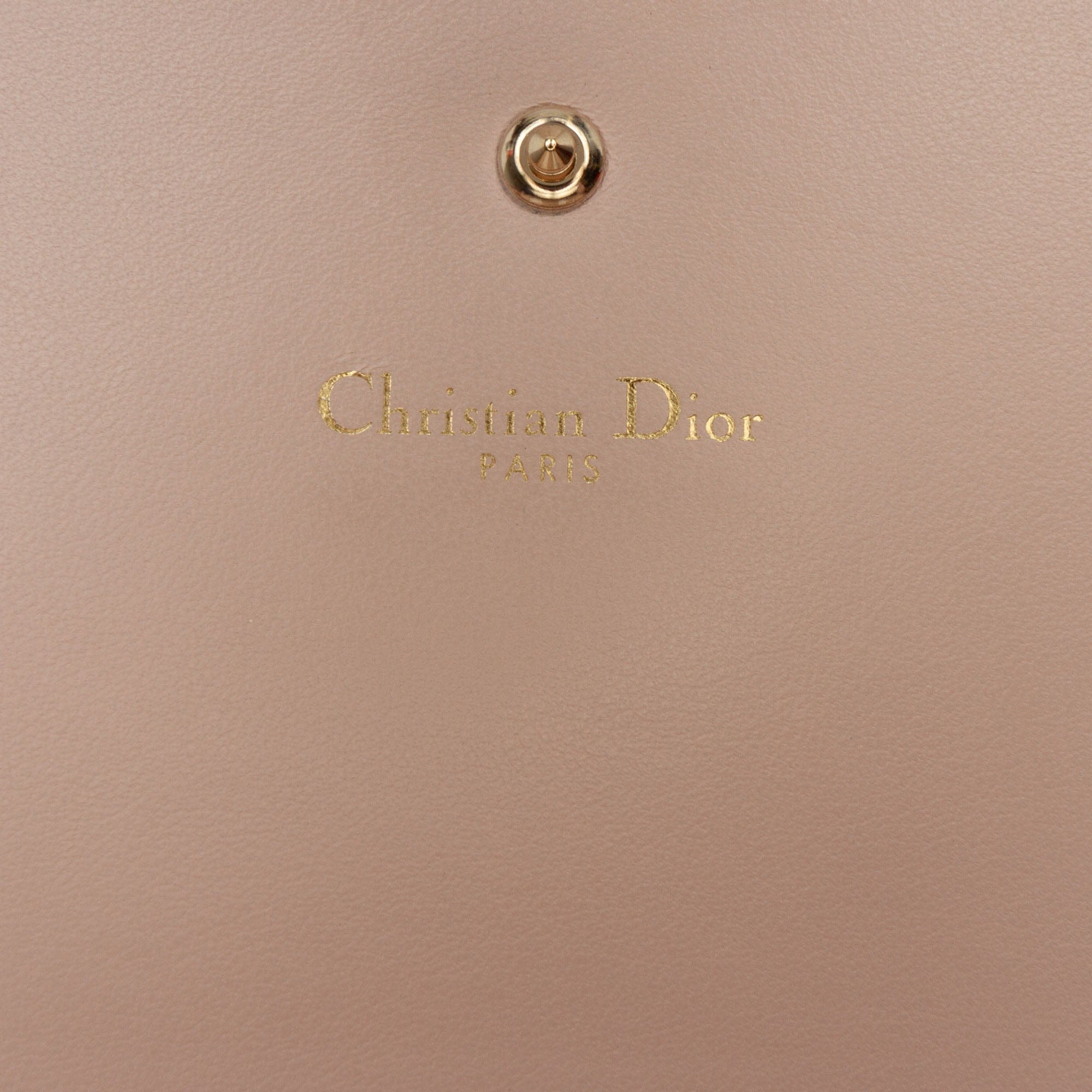 Dior Patent Diorama Wallet On Chain
