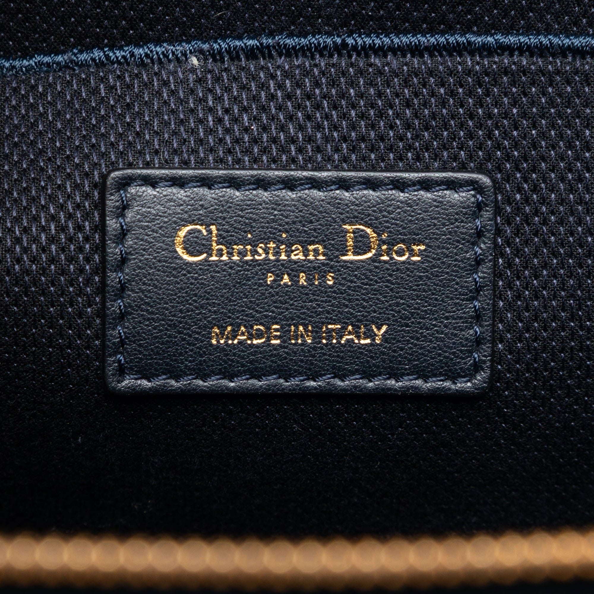 Dior Embroidered Velvet Diortravel Vanity Case