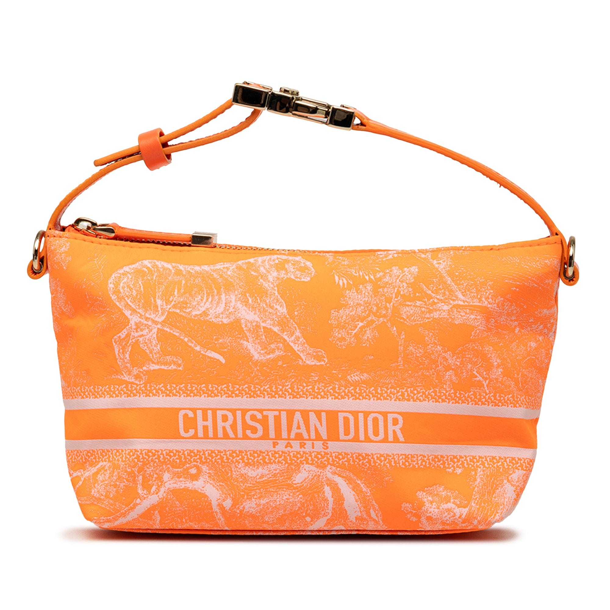 Dior Small Technical Fabric Toile de Jouy Reverse DiorTravel Nomad Pouch