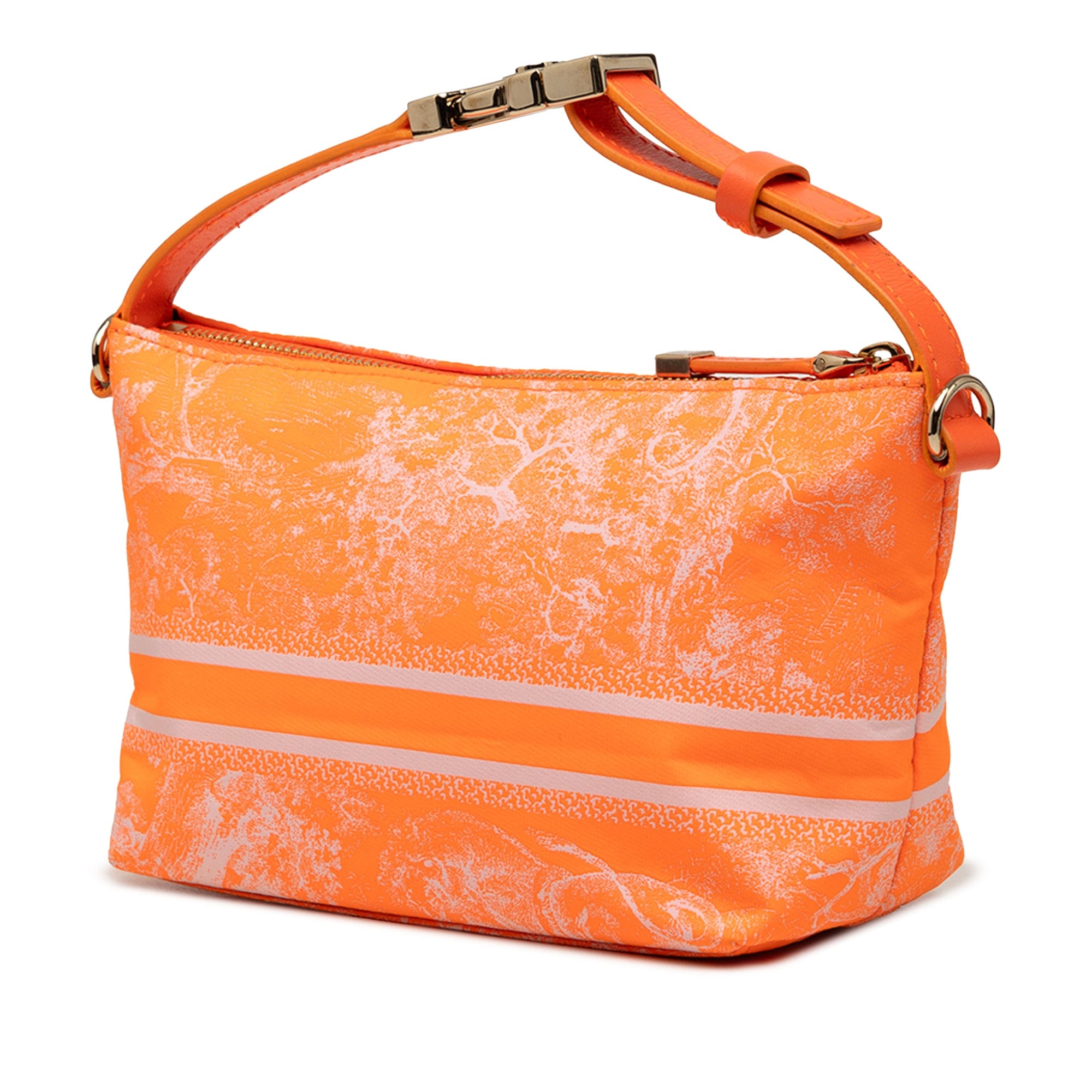 Dior Small Technical Fabric Toile de Jouy Reverse DiorTravel Nomad Pouch