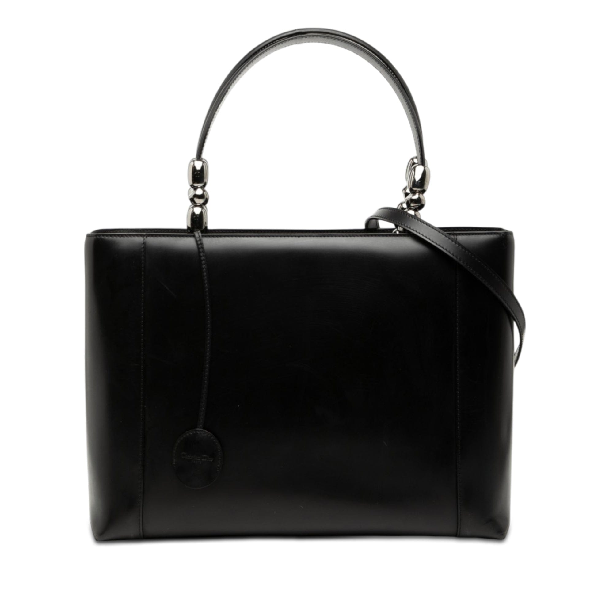 Dior Leather Malice Pearl Satchel