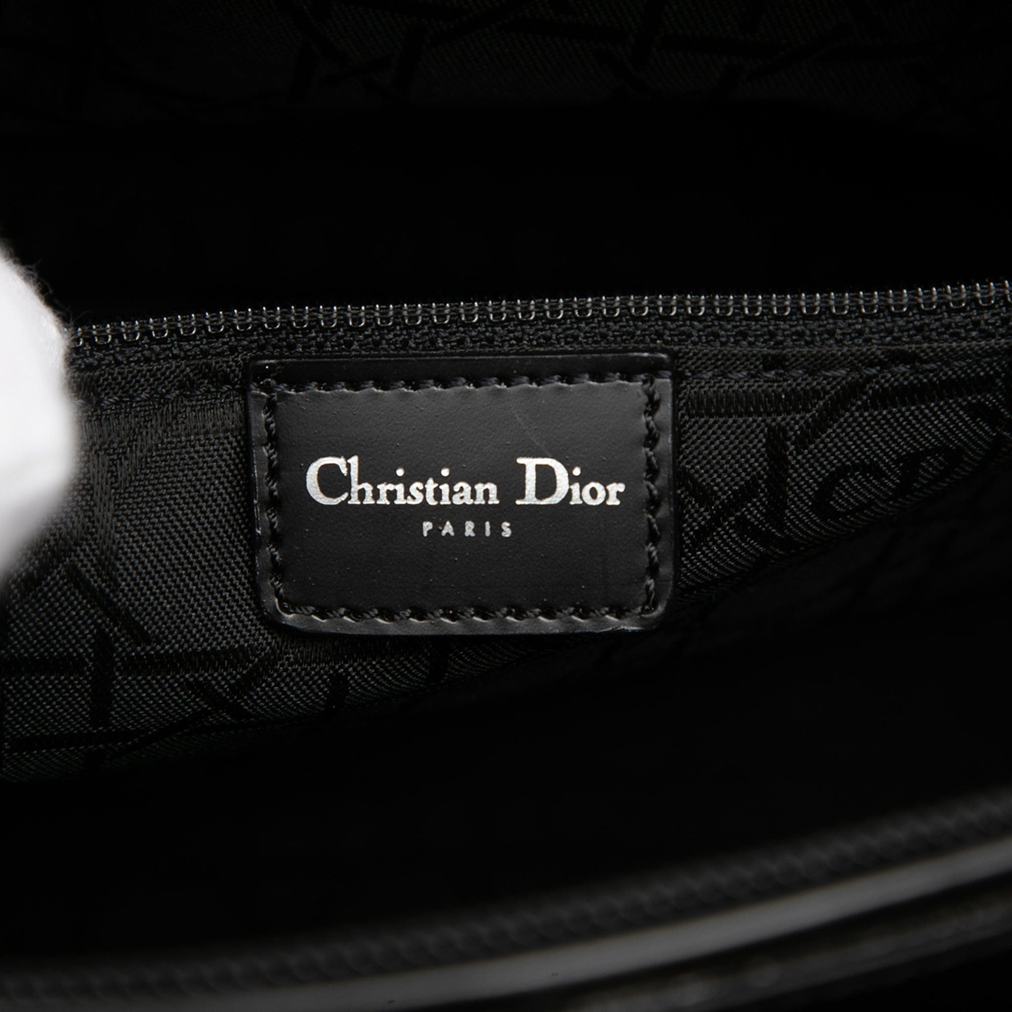 Dior Leather Malice Pearl Satchel