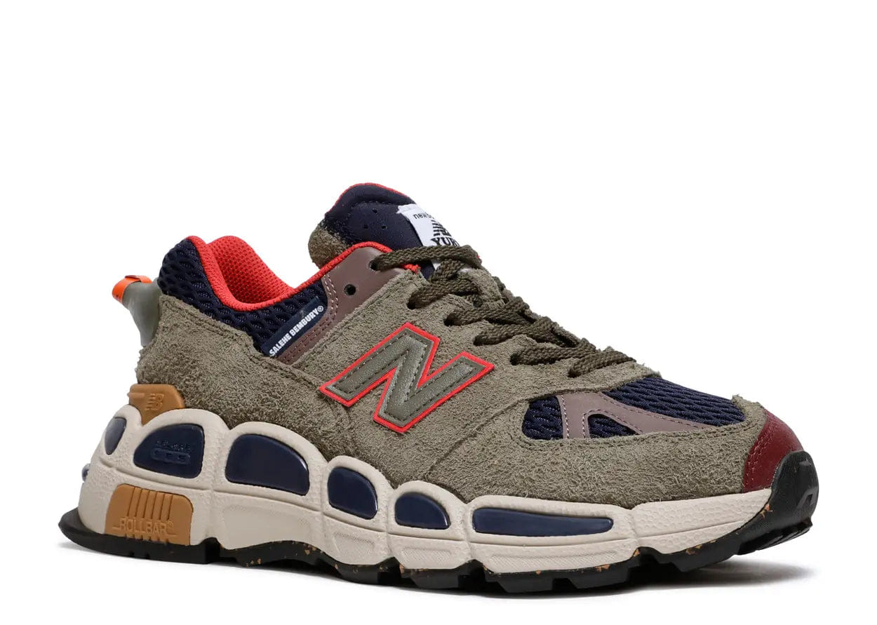 New Balance Salehe Bembury x New Balance 574 Yurt Team Forest Green