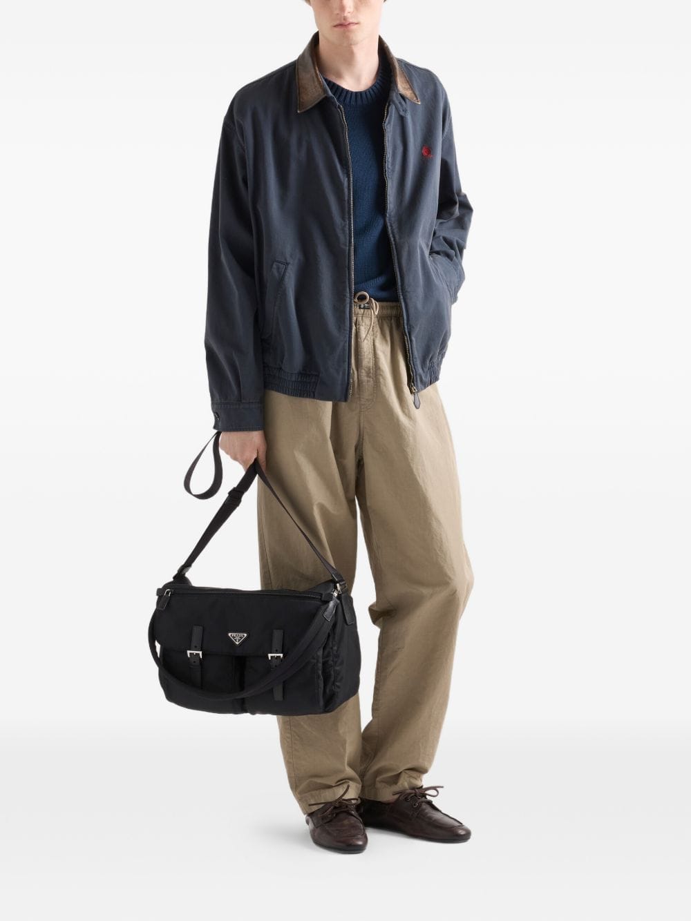 Prada Men Re - Nylon Crossbody Bag