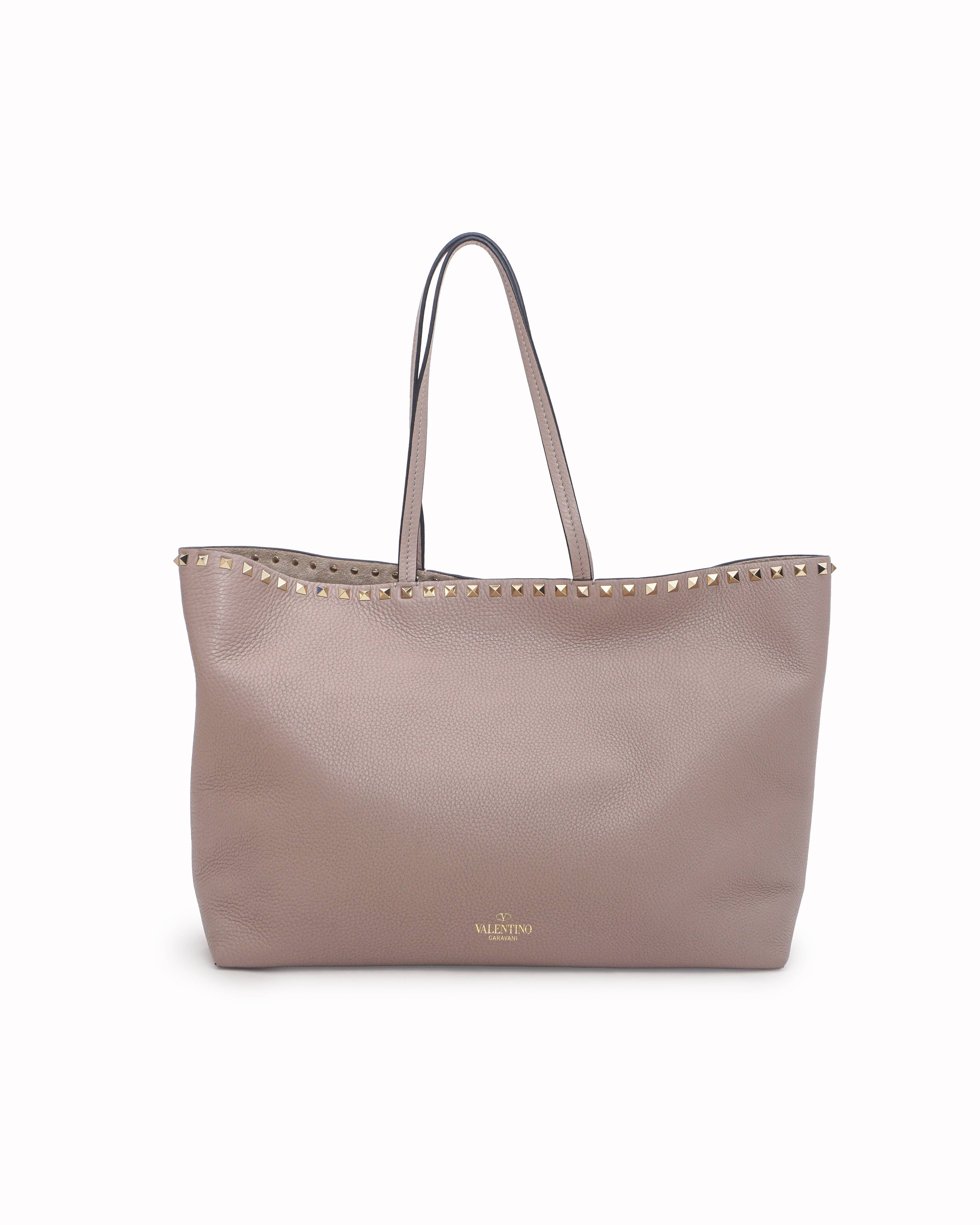 Valentino Garavani Studded Leather Tote Bag