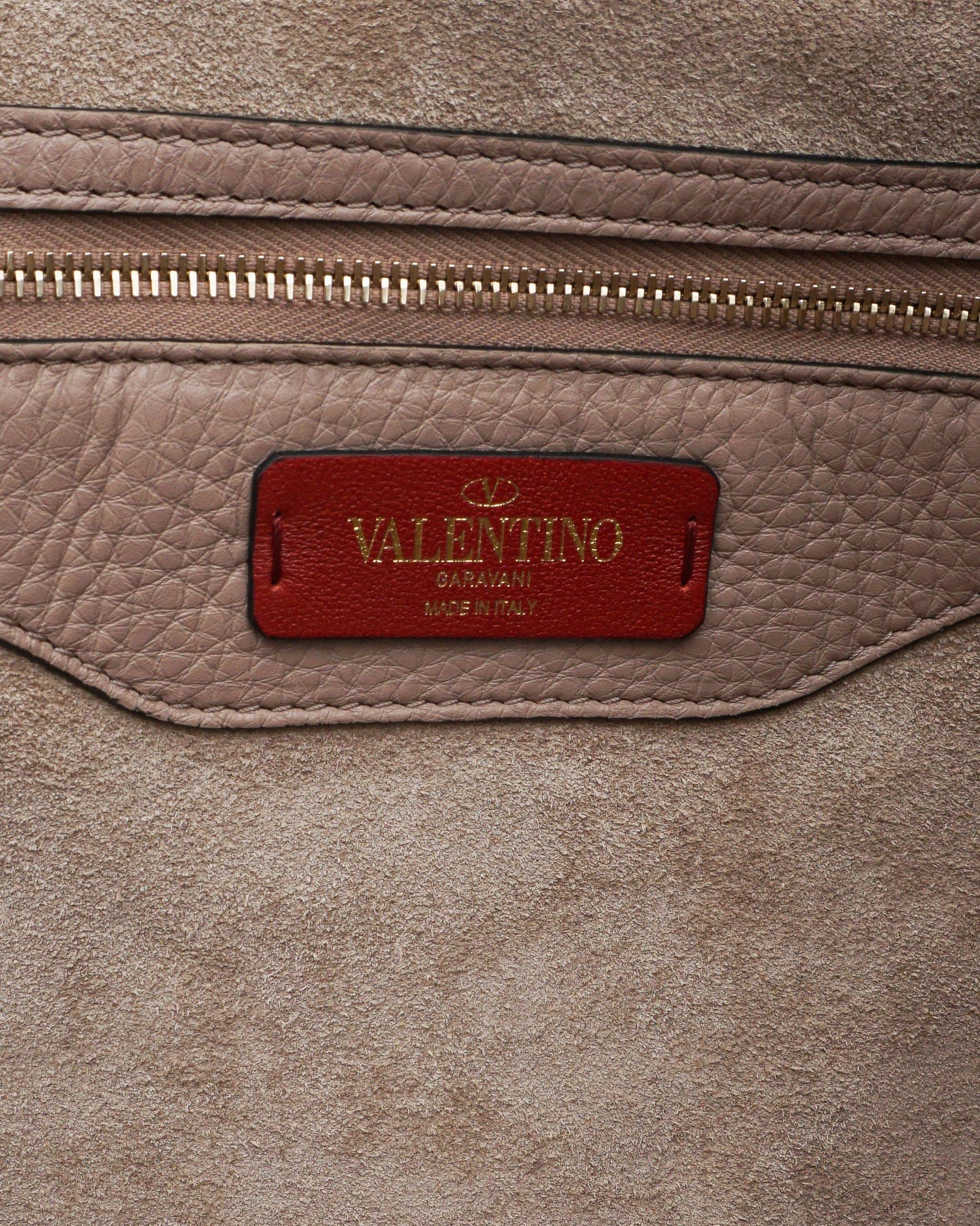 Valentino Garavani Studded Leather Tote Bag