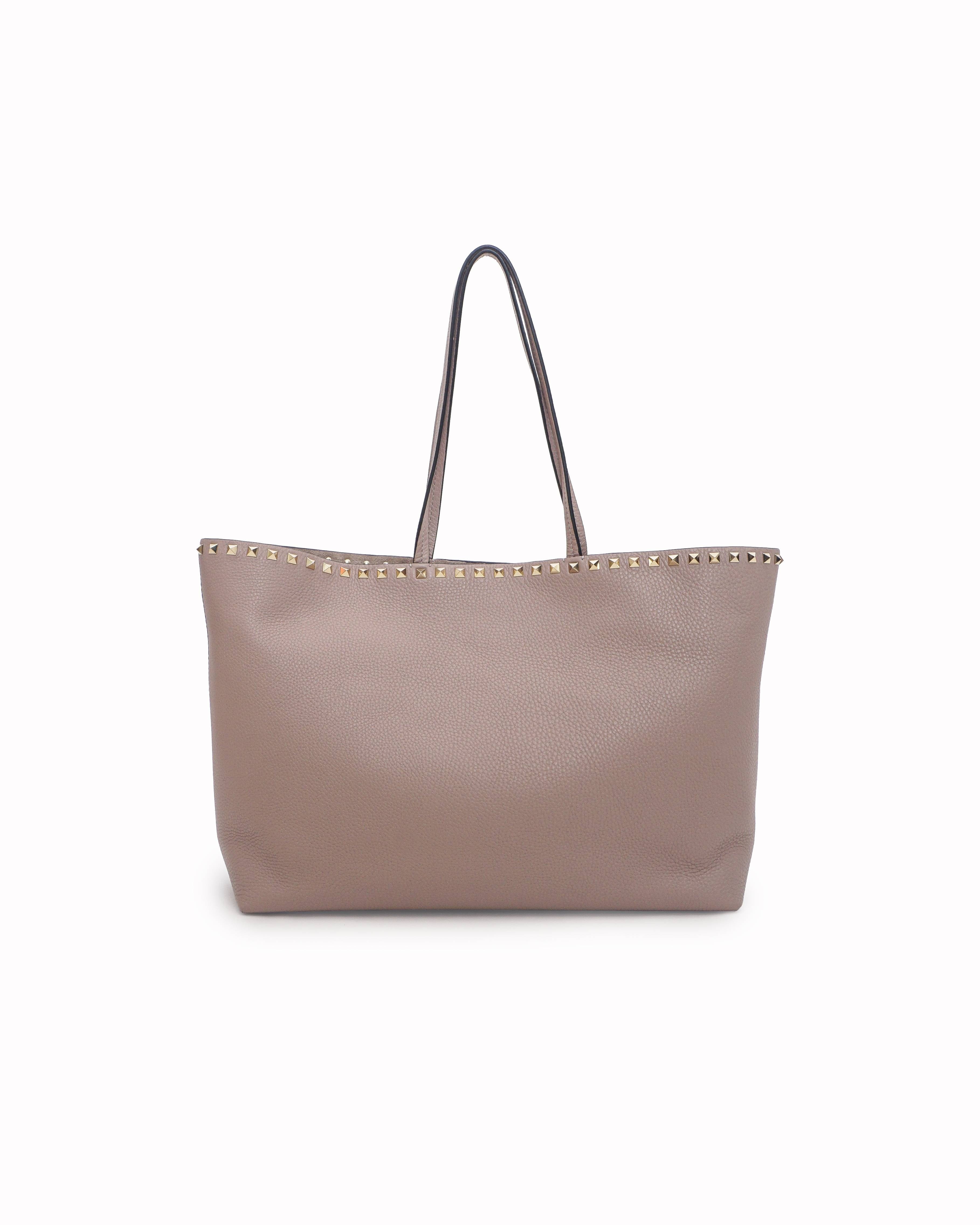 Valentino Garavani Studded Leather Tote Bag