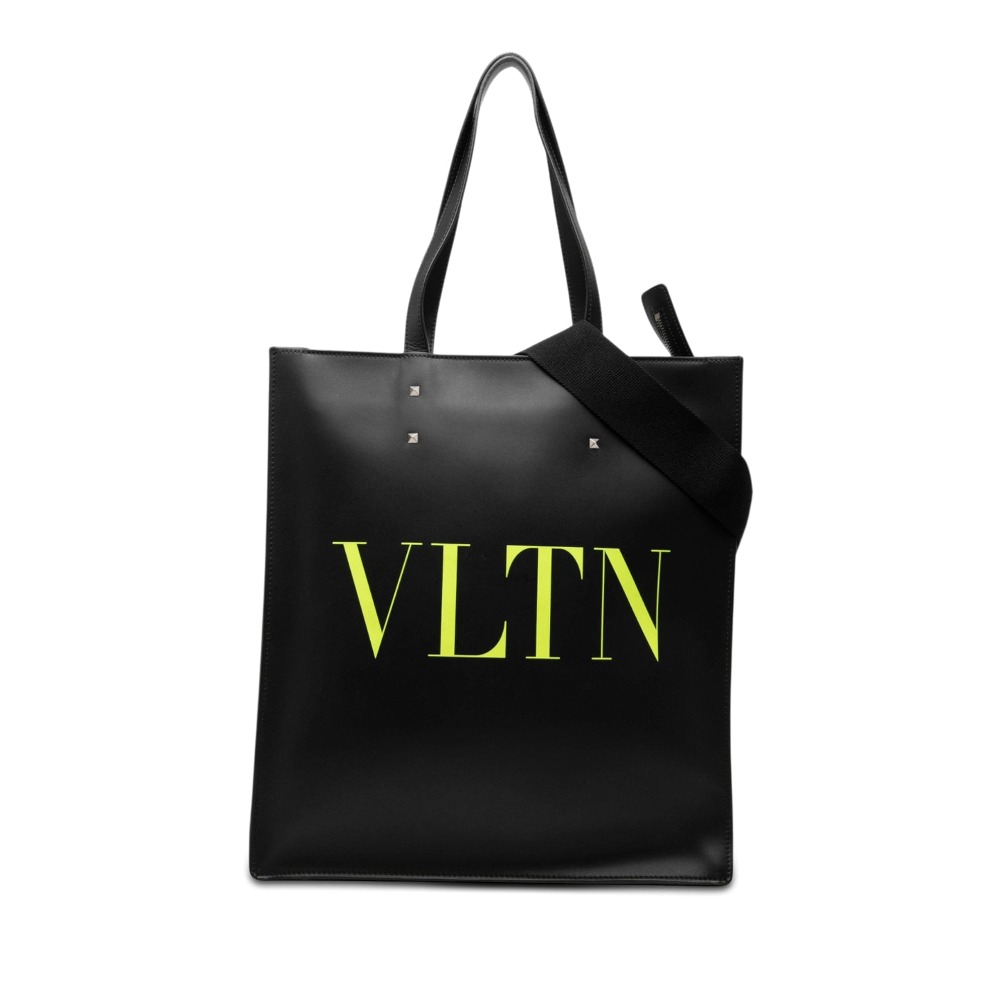 Valentino Calfskin Rockstud VLTN Tote
