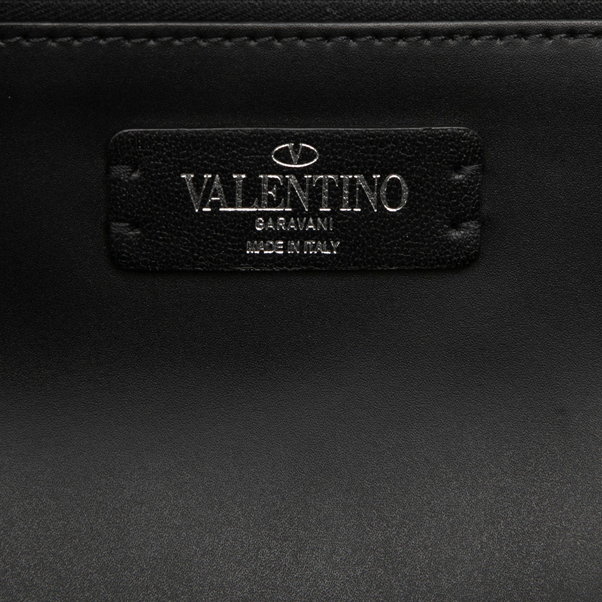 Valentino Calfskin Rockstud VLTN Tote