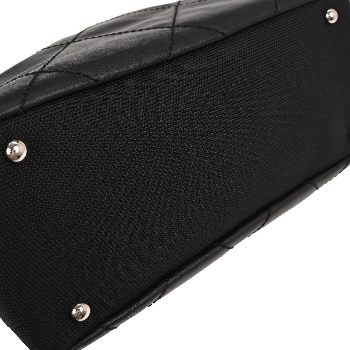 Chanel 2012 - 2013 Black Canvas Paris - Biarritz Tote PM Handbag