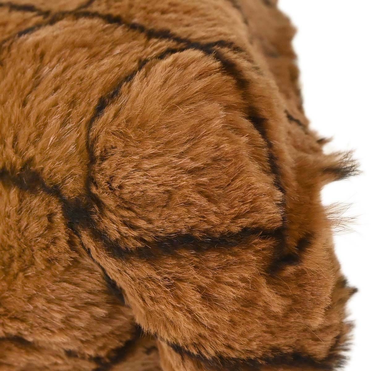 Chanel 2001 - 2003 Brown Rabbit Fur Tote Handbag