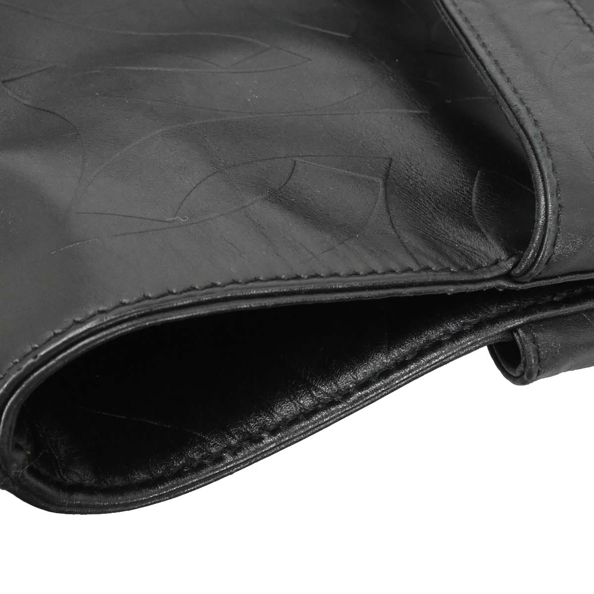 Chanel 2000 - 2002 Black Lambskin Tote Handbag