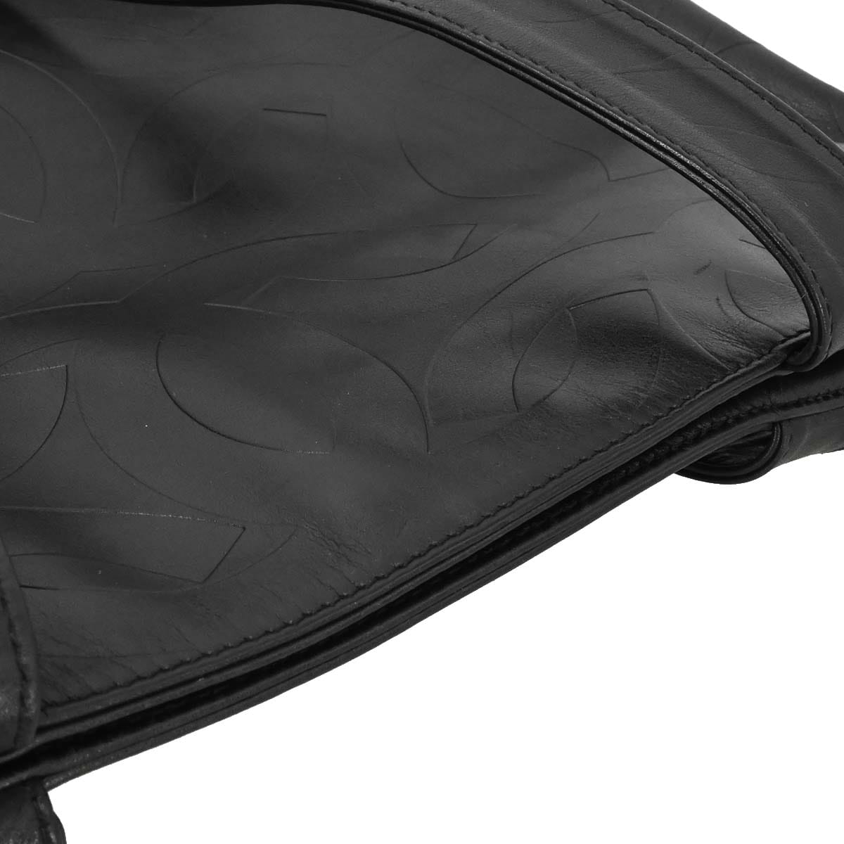 Chanel 2000 - 2002 Black Lambskin Tote Handbag