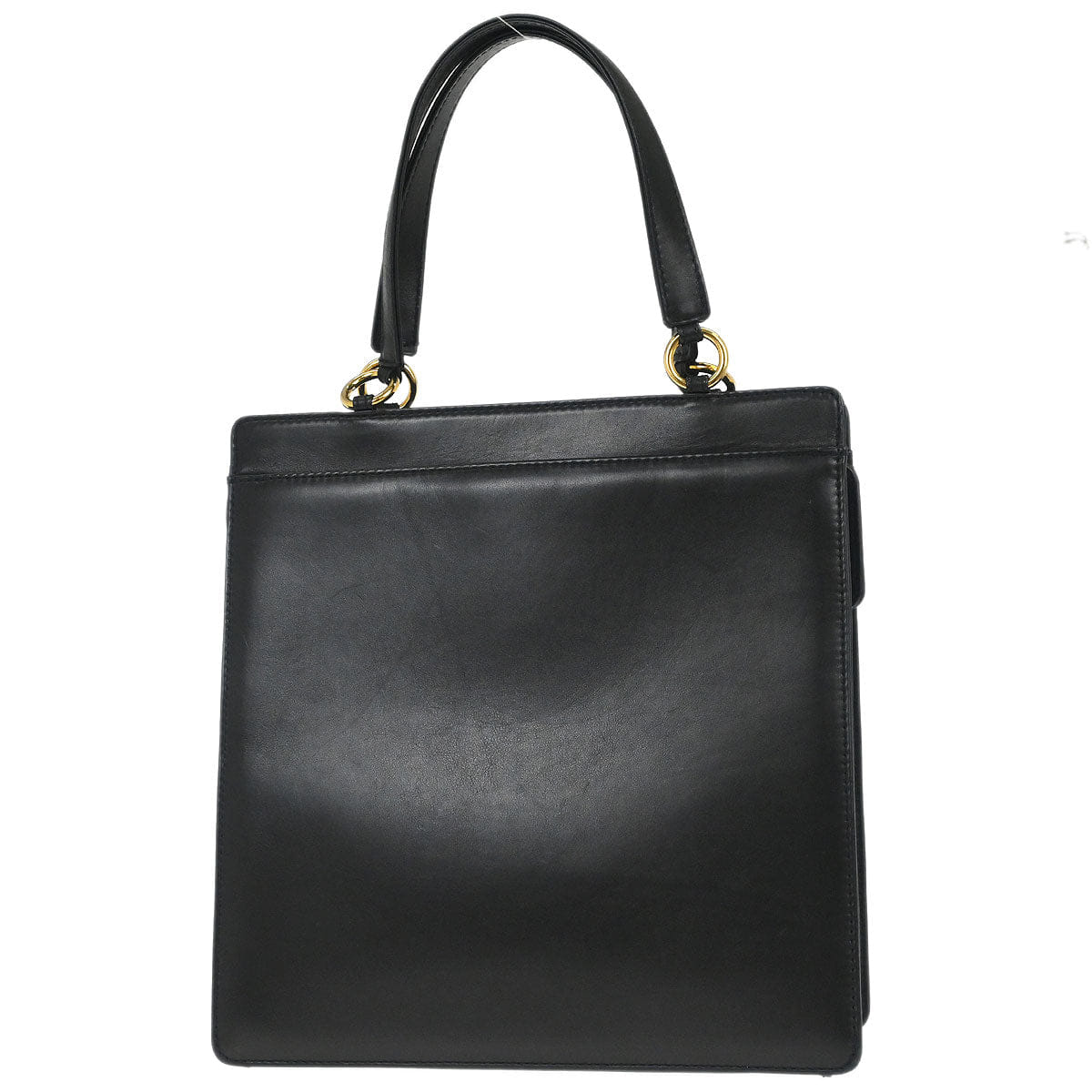 Chanel 1997 - 1999 Black Lambskin Tote Bag