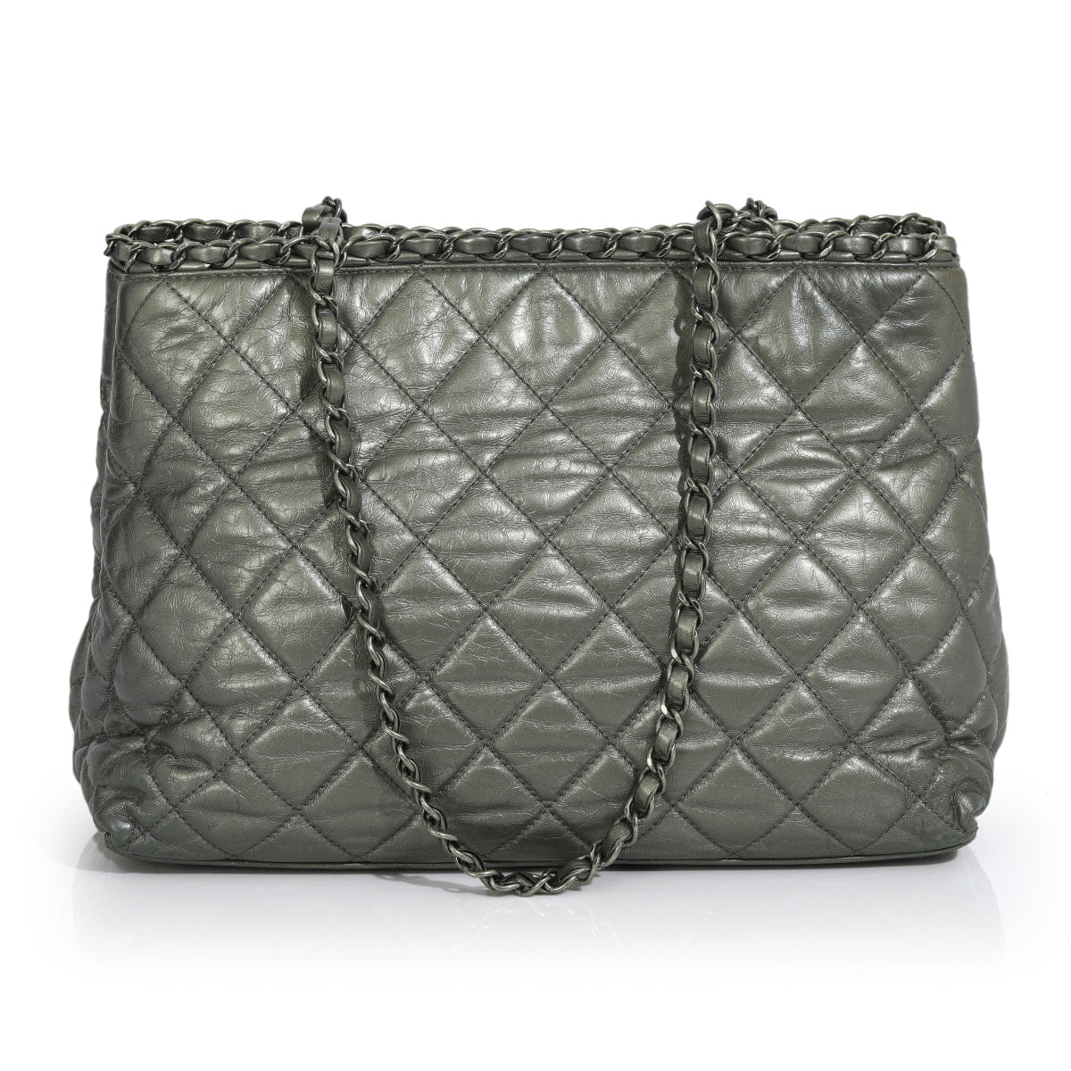 Chanel Chain Me Metallic Tote Bag Medium