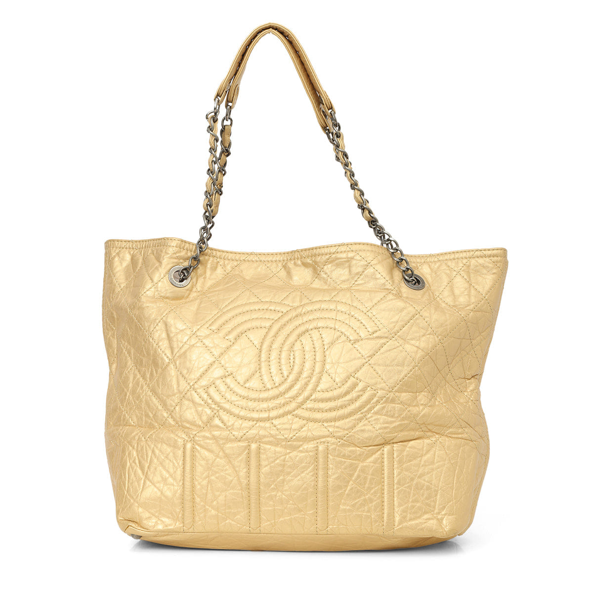 Chanel Chel Moscow Gold Tote Bag