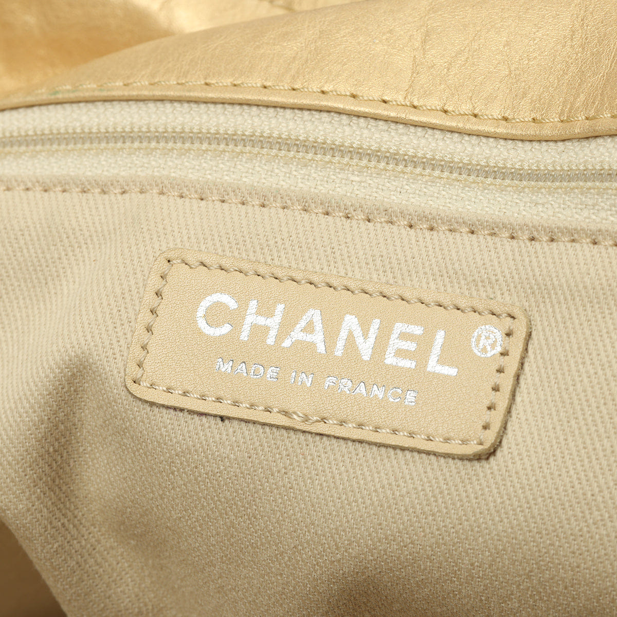 Chanel Chel Moscow Gold Tote Bag