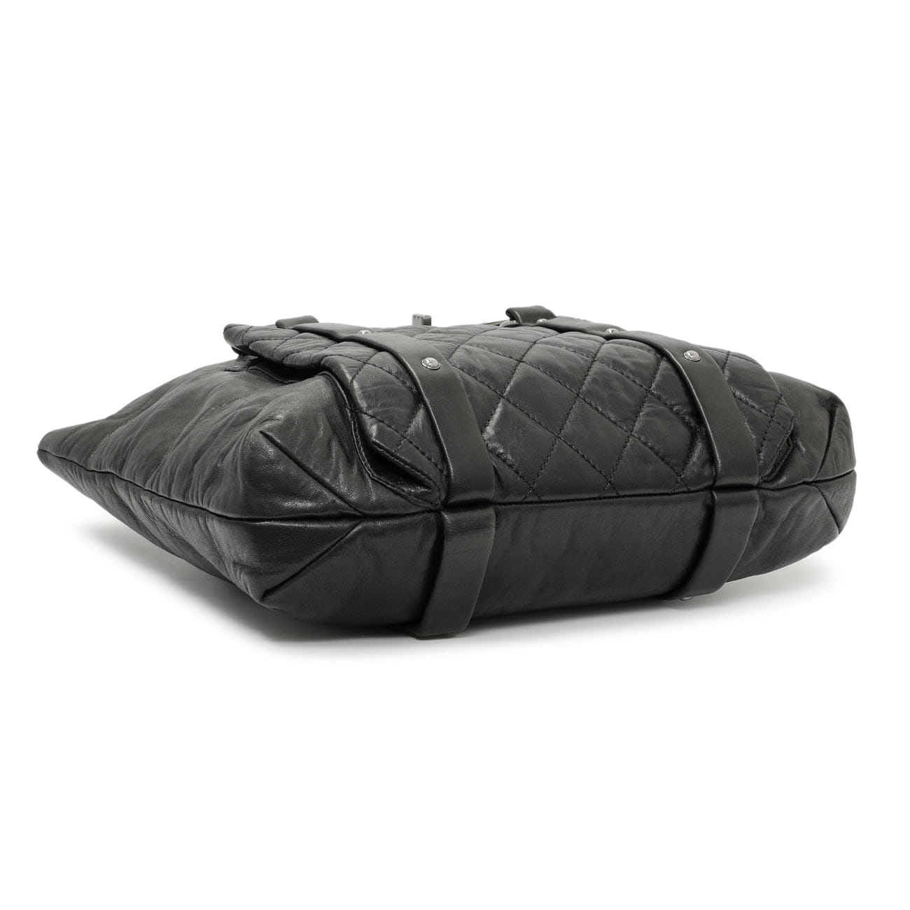 Chanel Black Lambskin 8 Knots Tote