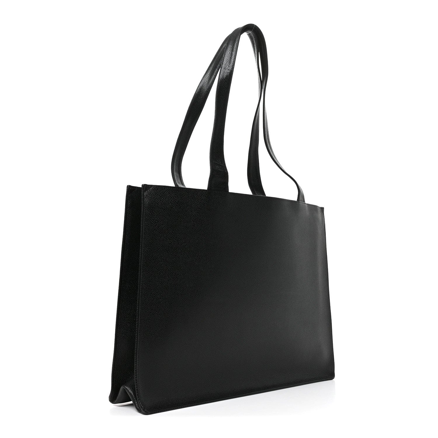 Chanel Caviar CC Tote Black