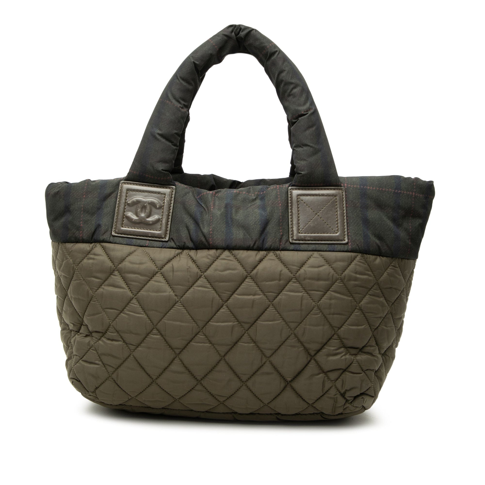 Chanel Small Quilted Nylon Coco Cocoon Tote