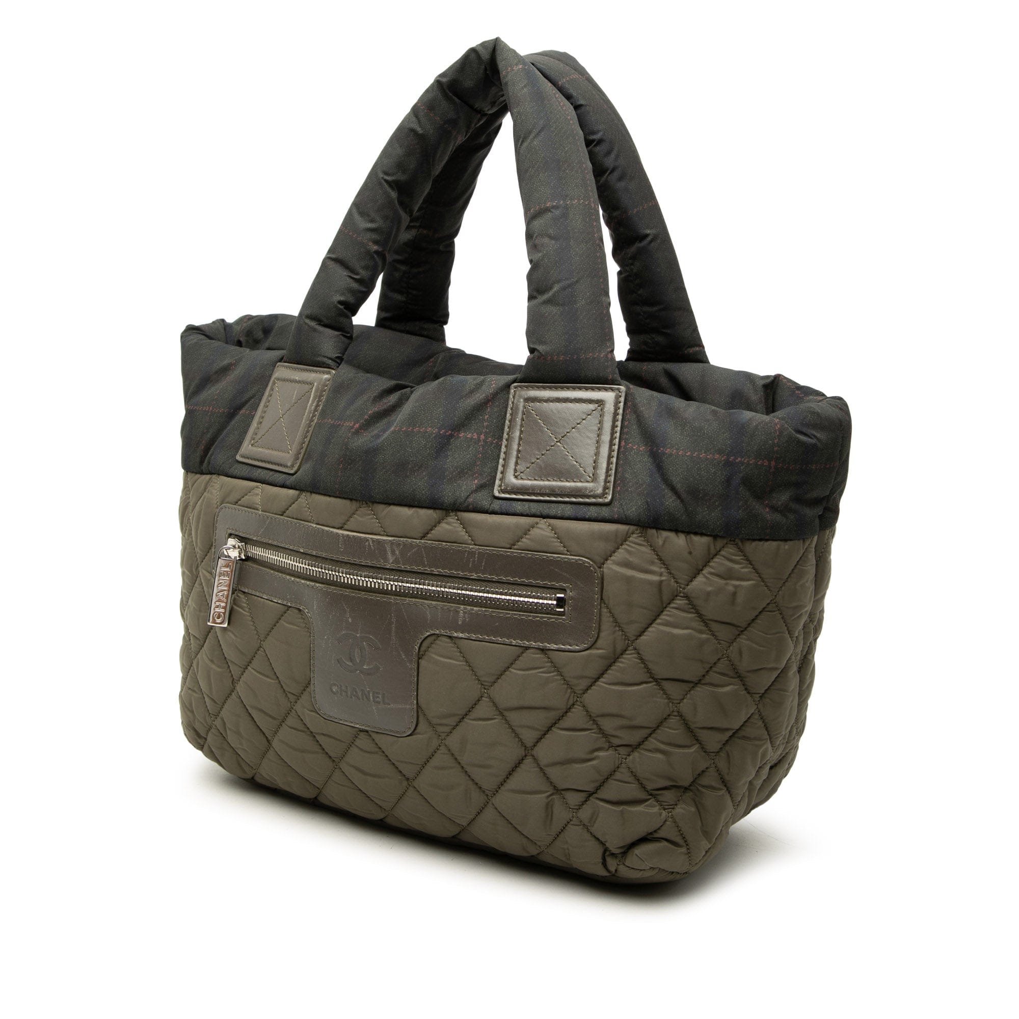 Chanel Small Quilted Nylon Coco Cocoon Tote
